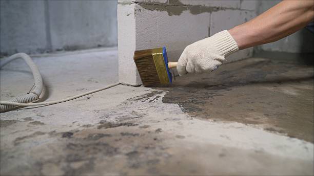 SJ Waterproofing Pros Interior Drainage System coverage map for Circle Pines, MN and surrounding area